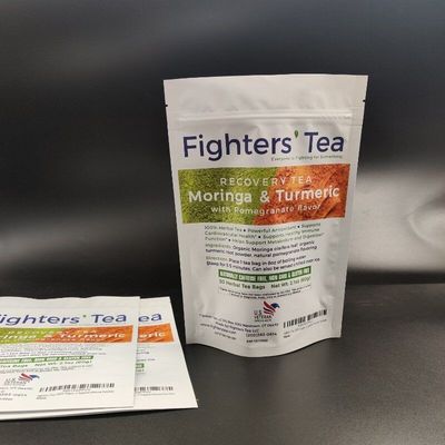 0.2mm Thick Zip Lock Aluminum Foil Bag Pouches Color Printed With 500g Capacity