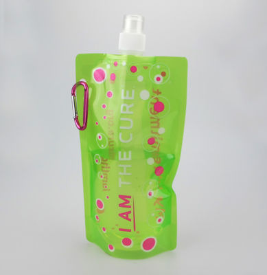 CMYK 150 Microns Custom Printed Drink Pouches Bag 500ml 400ml Size