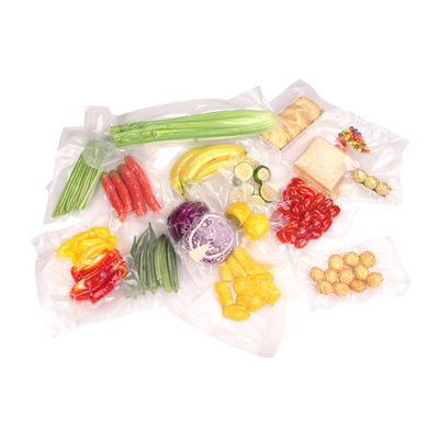 Moisture Proof Nylon PE Frozen Food Vacuum Packaging Pouches Sealer 0.09mm Thick