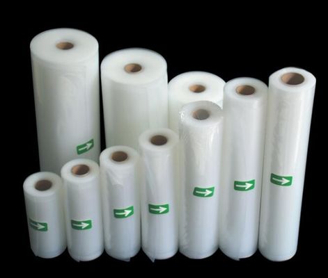 Gravure Printed Vacuum Sealer Plastic Rolls ISO9001 Vacuum Pack Plastic Bags
