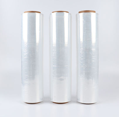 38 Mpa PE Plastic Pallet Stretch Wrapping Film Shrink Wrap Film 1.5 Inch 2 Inch ID