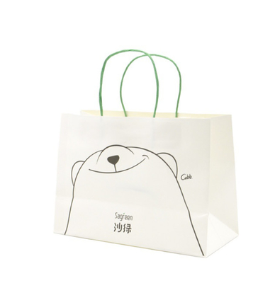 4c Offset Printing Carrying Shopping Bags Spot Varnishing ODM