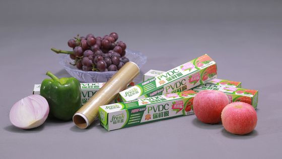 Microwave Oven Food Grade shrink wrap Packaging Cling Film Transparent 9-12um Thick