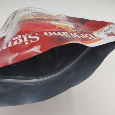 ISO9001 Food Grade Stand Up Aluminum Foil Bag pouches Heat Sealed Custom Printed