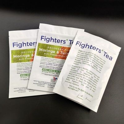 0.2mm Thick Zip Lock Aluminum Foil Bag Pouches Color Printed With 500g Capacity