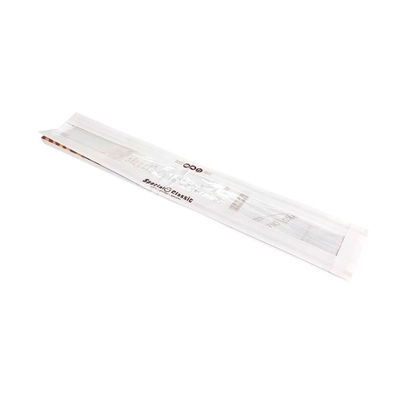 580*100*40mm Kraft Paper Baguette Bread Packaging Bag With Middle Window