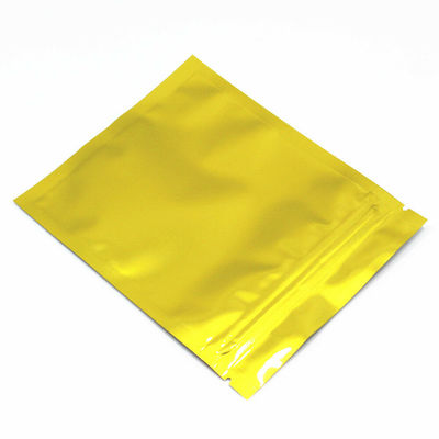 Mylar Matte Zip Resealable Plastic Packaging Bag Pouches Moisture Proof