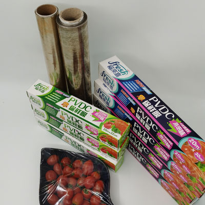 PVDC Packaging Cling Film Shrink Wrap High Barrier 30cm*30m Size