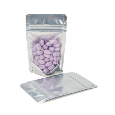 Mylar Aluminum Foil Plastic Packaging Bag Pouch Clear Front 8OZ-100OZ Capacity
