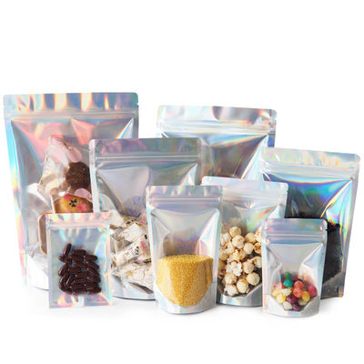 Aluminum Foil Back Zip Lock Stand Up Pouch 20*30cm Plastic Zipper Bags Packaging