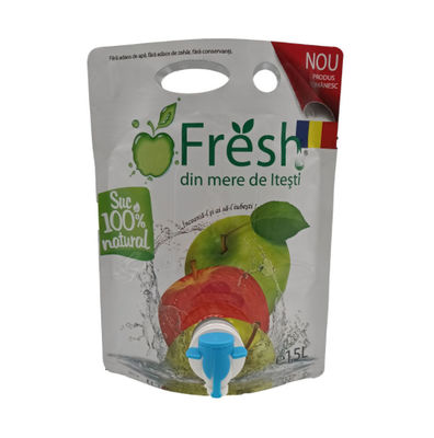 Aluminum Foil Biodegradable Pouches For Liquid Vacuum Stand Up Liquid Pouches