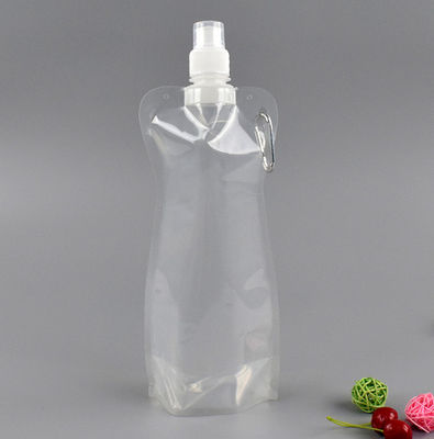 CMYK 150 Microns Custom Printed Drink Pouches Bag 500ml 400ml Size