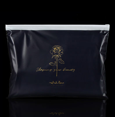 Black CMYK Eva clear packaging  Clothing Bags Custom Logo Printed