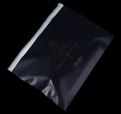 Black CMYK Eva clear packaging  Clothing Bags Custom Logo Printed