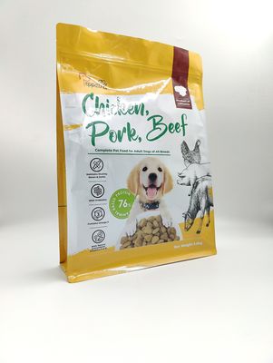 Moisture Proof Metallized Animal Pet Treat Packaging Bag 2.5 Mil-8 Mil Thick