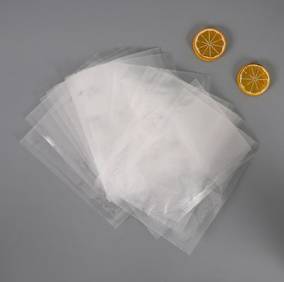 Transparent Embossed Vacuum Packaging Bag Gravure Printed  For Food Saver Storage