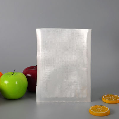 Transparent Embossed Vacuum Packaging Bag Gravure Printed  For Food Saver Storage