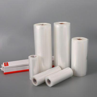 Household Embossed Vacuum Pouches Vacuum Sealer Rolls For Food Pack