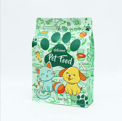 Strong Sealing Pet Food Package 100-220mic Thick Cat Food In Recyclable Packaging