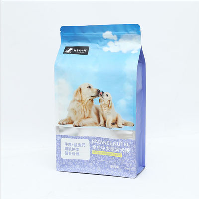 Strong Sealing Pet Food Package 100-220mic Thick Cat Food In Recyclable Packaging