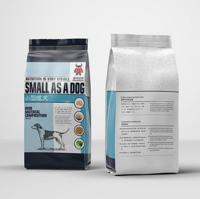 Customized Printing Animal Food Packaging ODM Plastic Pet Food Bag