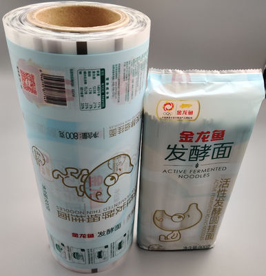 OEM ODM Food Packaging Plastic Film Roll Gravure Printing For Instant Dry Noodle