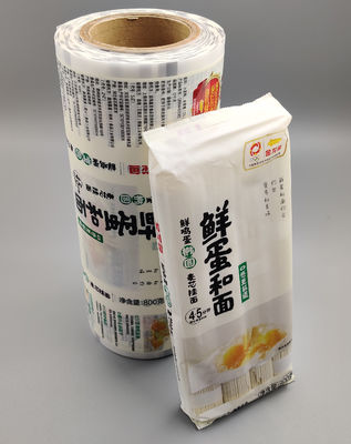 ISO9001 printed plastic film Dry Food Gravure printed plastic roll for packaging