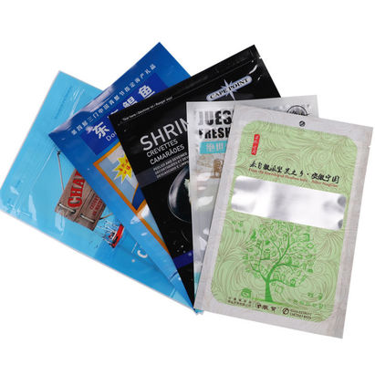 Printed ISO 22000 Vacuum Nylon Food Packaging Bag For Frozen Meat And Seafood