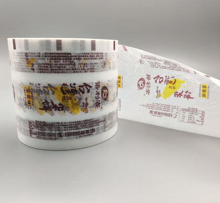 Food Printed Packaging Roll MOPP CPP Flexible Plastic Films 112mm Width
