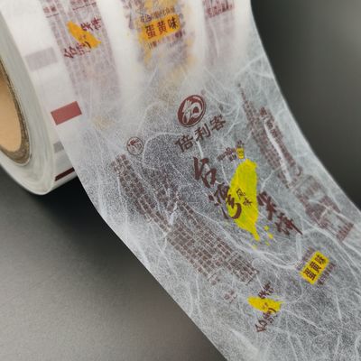 Moisture Proof Opaque LDPE Plastic Printed Packaging Roll Flexible Laminated