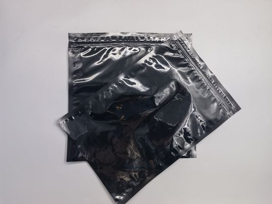 3 Side Airtight Printed Vacuum Packaging Bag Featuring Slide Zip
