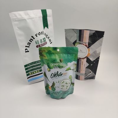 Cosmetic Aluminium Foil Packaging Bags Resealable Smell Proof 1Kg Capacity