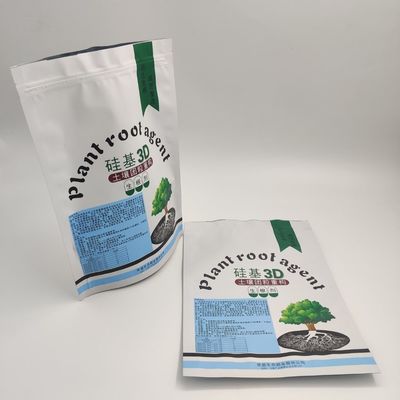 Cosmetic Aluminium Foil Packaging Bags Resealable Smell Proof 1Kg Capacity