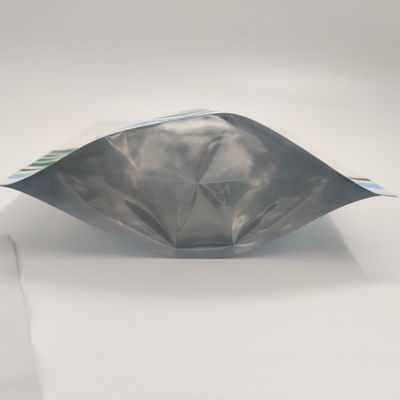 Custom Printed Matt Resealable Aluminum Foil Bags Smell Proof 1Kg Capacity