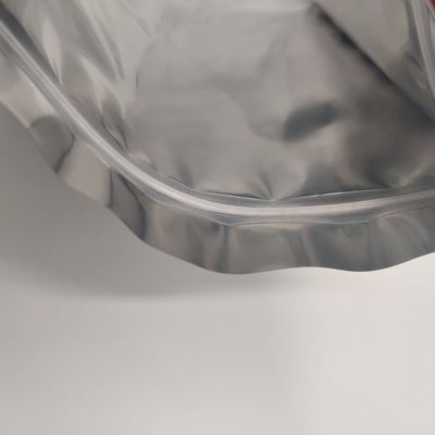 Custom Printed Matt Resealable Aluminum Foil Bags Smell Proof 1Kg Capacity