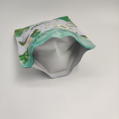 Stand Up 14g Foil Aluminum Pouch Packaging Custom Printed 0.28mm Thick