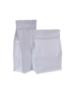 Custom Gravure Printed Coffee Pouch Packaging Bags Flat Bottom Reusable