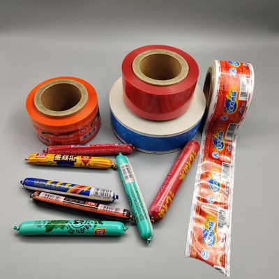 Sausage PVDC Roll Film Packaging High Barrier Laminated Film For Food Packaging