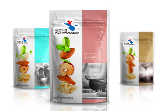 0.4mm Thick Candy Packaging Bags Self Adhesive Aluminium Pouch Packaging