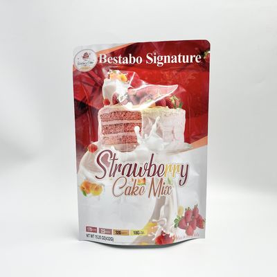 Heat Seal Aluminum Foil Bag Recyclable Zipper Top Stand Up Pouch