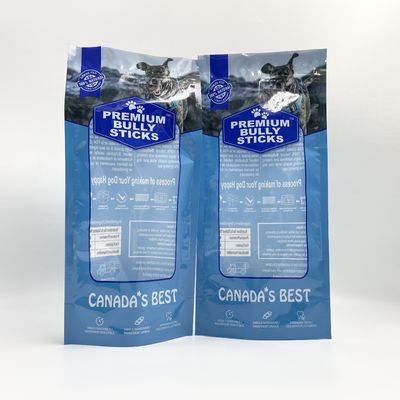 Garvure Printing Stand Up Pet Food Packaging Bag With Zipper Top