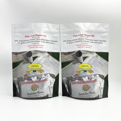 Standing Laminated Zipper Packaging Pouch Non Ketene For Shopping