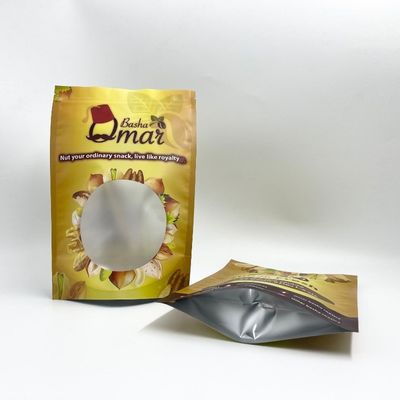 500g Capacity Laminated Matt Finish Zipper Coffee Bags Wiht Valve