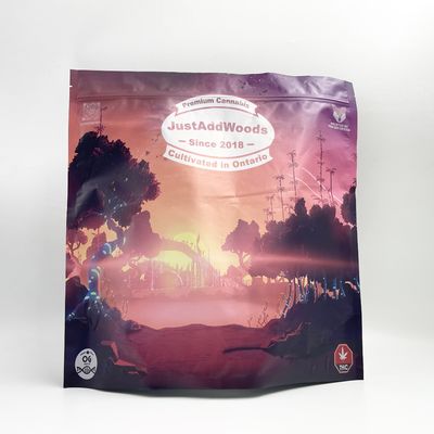 Stand Up Custom Printing CBD Buds Mylar Packaging Bags