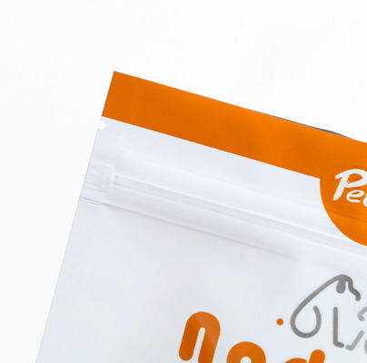 Digital Printing 1lb Reasealable Stand Up Mylar Bags For Cat Dog Food