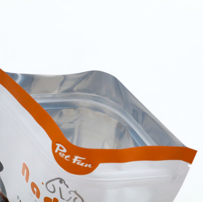 Digital Printing 1lb Reasealable Stand Up Mylar Bags For Cat Dog Food