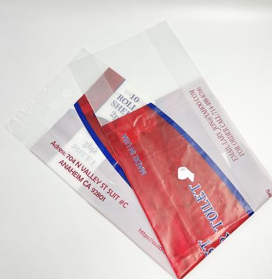 Custom Printing With Handle Toilet Rolles Packaging Bags