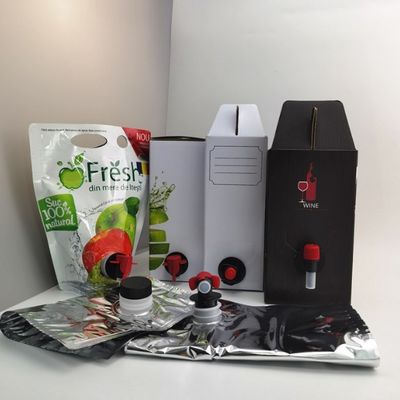 Plastic Juicy Beverage Liquid Packaging Pouch Heat Seal