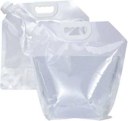 Gravure Printing PET 5L Bear Plastic Liquid Pouches Smell Proof